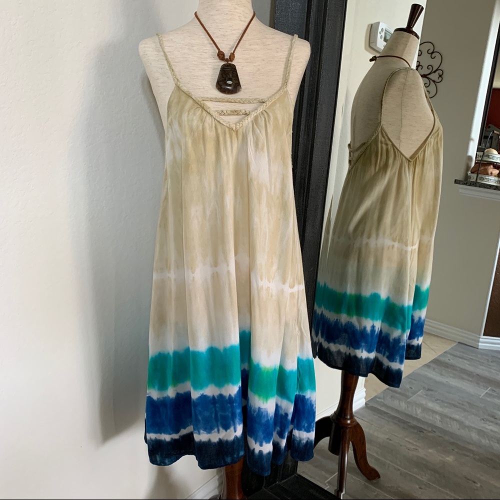 Boho Tie Dye Dress